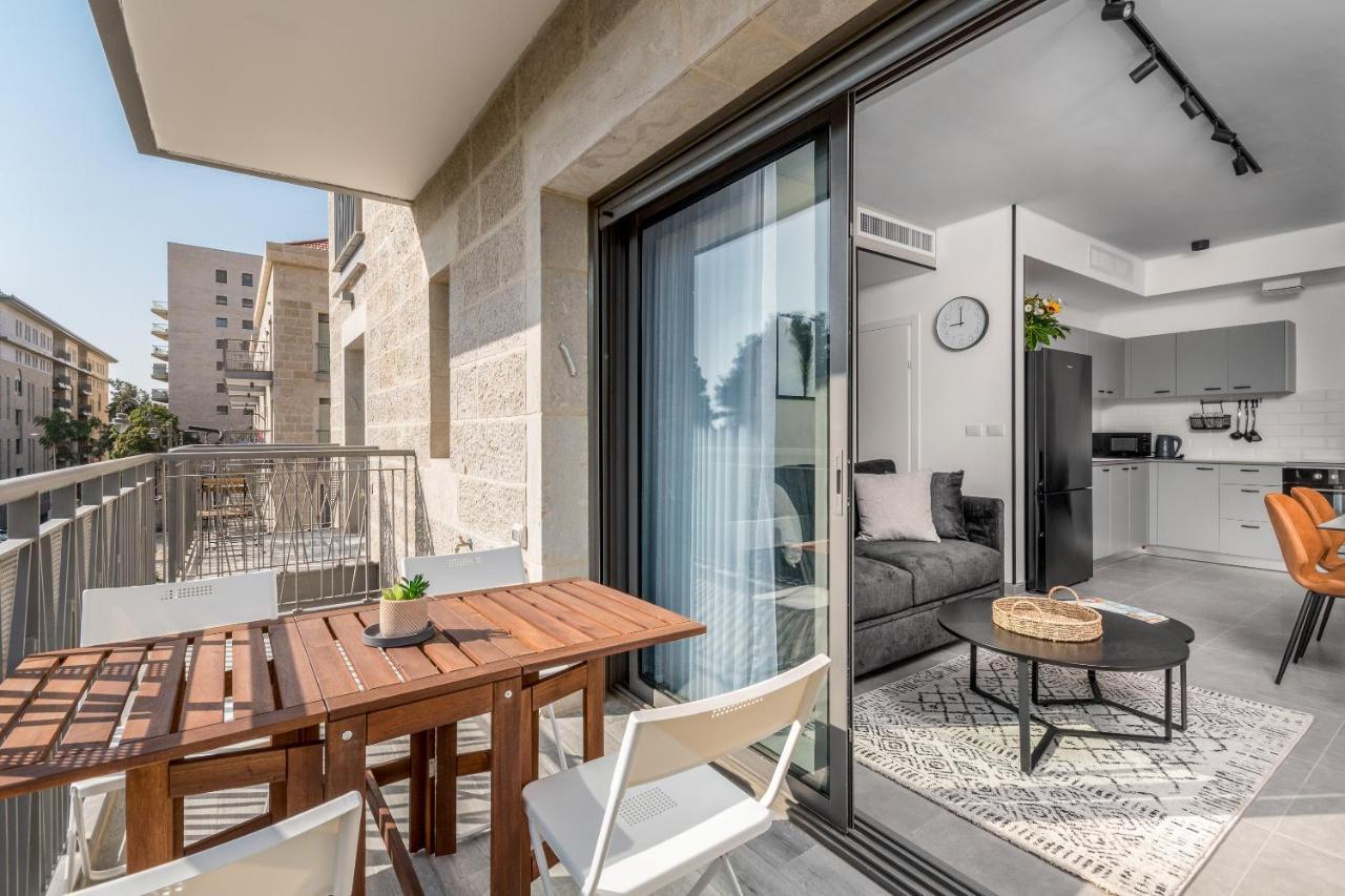 2Bdr W Parking Shirat Haneviim - Mamilla Area Sea-U Jerozolima Zewnętrze zdjęcie